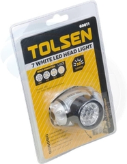Đèn soi 7 Led trắng dùng pin Tolsen 60011