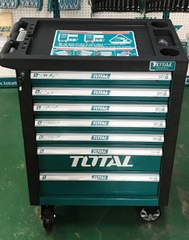 Xe đựng đồ nghề 7 ngăn Total THPTCS71621 chi tiết