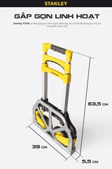 Xe đẩy hàng 2 bánh gấp gọn 60kg Stanley FT516