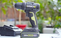 Máy Khoan Pin 20V, Động Cơ Không Chổi Than, Lực Siết 50Nm Worx WE212.9