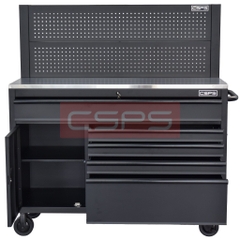 Tủ Dụng Cụ CSPS 132cm 5 Hộc Kéo Đen Trắng