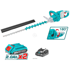 Máy Cắt Hàng Rào  Không Chổi Than Dùng Pin 20V Total THTLI400282