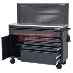 Tủ dụng cụ CSPS 132cm - 05 hộc kéo màu đen
