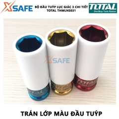 Bộ 3 đầu tuýp lục giác Total THMLNS031 uy tính