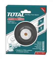 Đĩa cao su đánh bóng 180mm TOTAL TAC7121801 rẻ