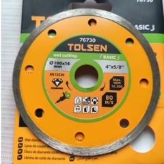 Đĩa cắt kim cương ướt 125mm Tolsen 76733