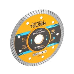 Đĩa cắt kim cương siêu mỏng công nghiệp 125mm Tolsen 76752