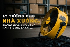 Quạt sàn công nghiệp 18'' Dewalt Motor không chổi than 77000 L/M DXF1832