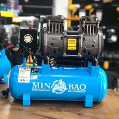 Máy nén khí không dầu 6L (xanh) MINBAO MBKD6L xsafe
