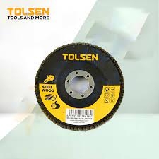 Nhám xếp cho thép không rỉ 115mm*60# Tolsen mã 77312