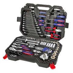 Bộ công cụ cơ khí 123 chi tiết có hộp đựng Workpro WP202533