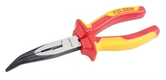 Kềm nhọn mũi cong cách điện 200mm TOLSEN V16028