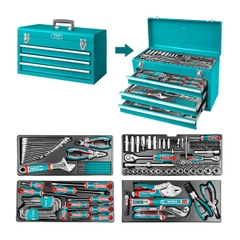 Bộ đồ Nghề 132 Chi Tiết Trong Hộp Sắt Total THPTCS71321