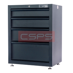 [Sale 8/8] Tủ Dụng Cụ CSPS 61cm 4 Hộc Kéo Đen Đỏ Xám