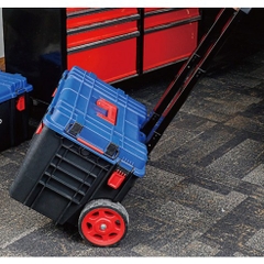 Thùng Đựng Dụng Cụ Nhựa Có Bánh Xe 560x442x500mm Workpro WP283032