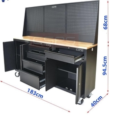 [Sale 25/9] Bộ 3 Tủ Dụng Cụ CSPS 183cm 5 Hộc Kéo