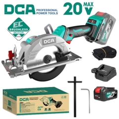 Máy cưa đĩa tròn không chổi than dùng pin DCA ADMY125BM