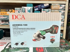 Máy Mài Góc dùng pin DCA Không Chổi Than ADSM02-100E