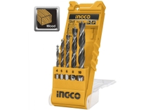 Bộ 5 Mũi Khoan Gỗ 4-10mm INGCO AKD5058