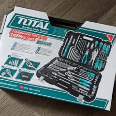 Bộ đồ nghề cầm tay 142 chi tiết Total THKTHP21426 chi tiết