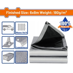 Bạt che (loại dày) 6mx8m WadFow WTQ8068