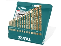 Bộ mũi khoan kim loại HSS 12 chi tiết Total TACSD0125