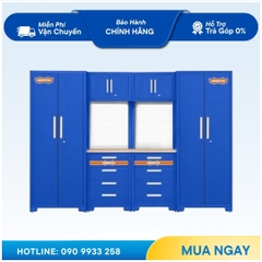 Bộ 6 Tủ Lưu Trữ Đồ Nghề Trong Gara 700x472x
1925mm WADFOW WCS3A06