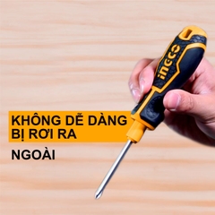 Bộ đầu tuốc nơ vít 9 chi tiết INGCO AKISD0901 chính hãng