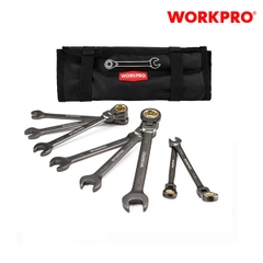 Bộ cờ lê vặn có răng 8 cái Workpro - WP202521
