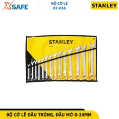 Bộ cờ lê vòng miệng hệ mét 14 chi tiết STANLEY 87-036-1