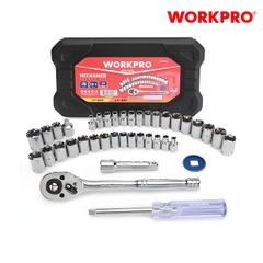 Bộ đầu cờ lê thay thế 1/4 inch + 3/8 inch (1 SET = 39 cái) WP202536