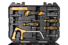 Một góc của trọn bộ dụng cụ cơ khí 117 món của INGCO