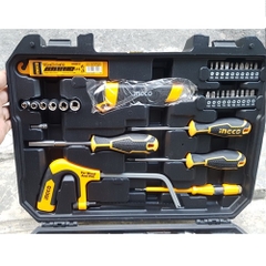 Hình ảnh thực tế bộ dụng cụ cơ khí 117 món của Ingco