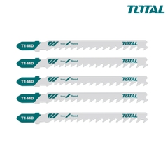 Bộ 5 lưỡi cưa lọng gỗ 6 răng TOTAL  TAC51144D