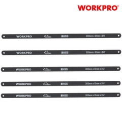 Bộ lưỡi cưa thẳng bằng kim loại 24TPI (1 set = 10 cái), kích thước 300mm (12 inches) Workpro - WP215031