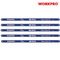 Bộ lưỡi cưa thẳng bằng kim loại 18TPI (1 set = 5 cái), kích thước 300mm (12 inches) Workpro - WP215032