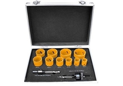 Bộ mũi khoét kim loại 12 chi tiết INGCO AKH0121 chính hãng