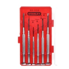 Bộ tô vít sửa đồng hồ 6 chiếc cán sắt STANLEY STHT66039-8