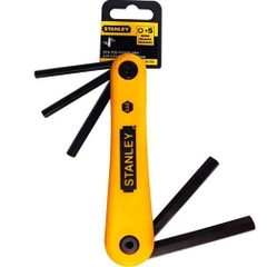 Bộ Khóa Lục Giác 5 Chi Tiết Hệ Inch Gấp Gọn Stanley 69-260