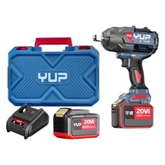 Máy Siết Bu Lông Pin Yupai 20V Lực Siết 2000Nm Đầu 3/4 Inch Full Bộ 2 Pin 6.0Ah - YP20 W2000A-6.0