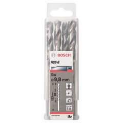 Mũi Khoan Sắt HSS-G 9.8mm (Hộp 5 Mũi) Bosch 2608595338