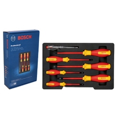 Bộ Tua Vít Cách Điện VDE 7 Món Đầu SL/PH Bosch 1600A02NF7