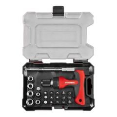 Bộ Tua Vít Tự Động Chữ T Amaxtools CBTV24, Bộ 24 Chi Tiết