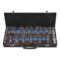 Bộ Đầu Tuýp Siết Bu Lông Amaxtools BDK1/2-14, 14 Món Đầu 1/2 Inch