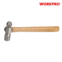 Búa 2 đầu 337gram (12OZ), gồm 1 đầu bằng và 1 đầu bi, cán bọc gỗ Workpro - WP241025