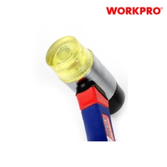 Búa 2 mặt tay đầu nhựa đập không nẩy, cán bọc cao su Workpro - WP241036