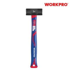 Búa đầu đá 1000gram, cán bọc cao su Workpro - WP241031