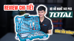 [Sale 9/9] Bộ Đồ Nghề 142 Chi Tiết Total THKTHP21426
