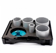 Bộ mũi khoét lỗ kiếng (cacbua) 7 chi tiết TOTAL TACSH2071