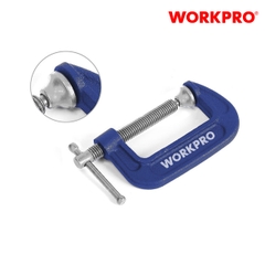 Cảo chữ C 4 inch 100mm Workpro - WP232019